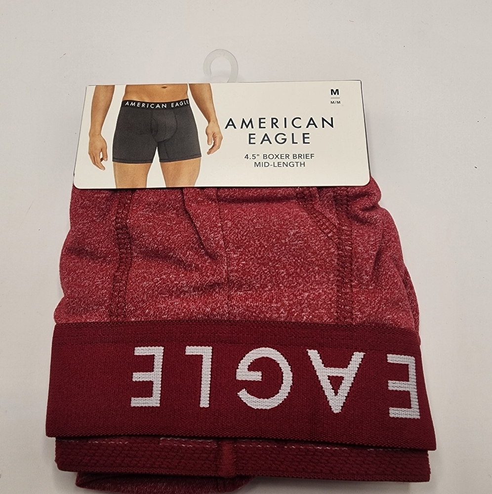 American Eagle 4.5" Boxer Brief Mid Length Nwt Size‎ Medium